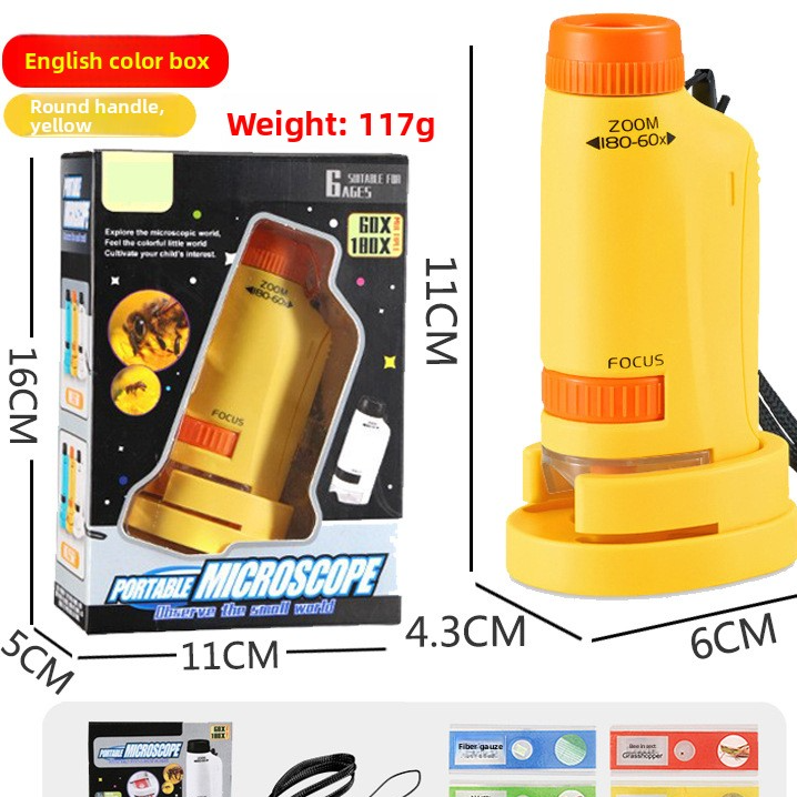 Microscope ergonomic grip for small hands