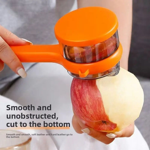2-in-1 smart peeler with built-in storage compartment