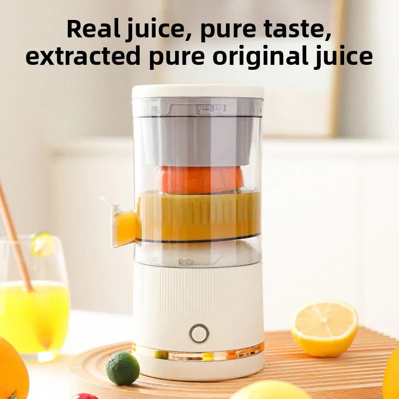 Travel juicer with magnetic safety lock