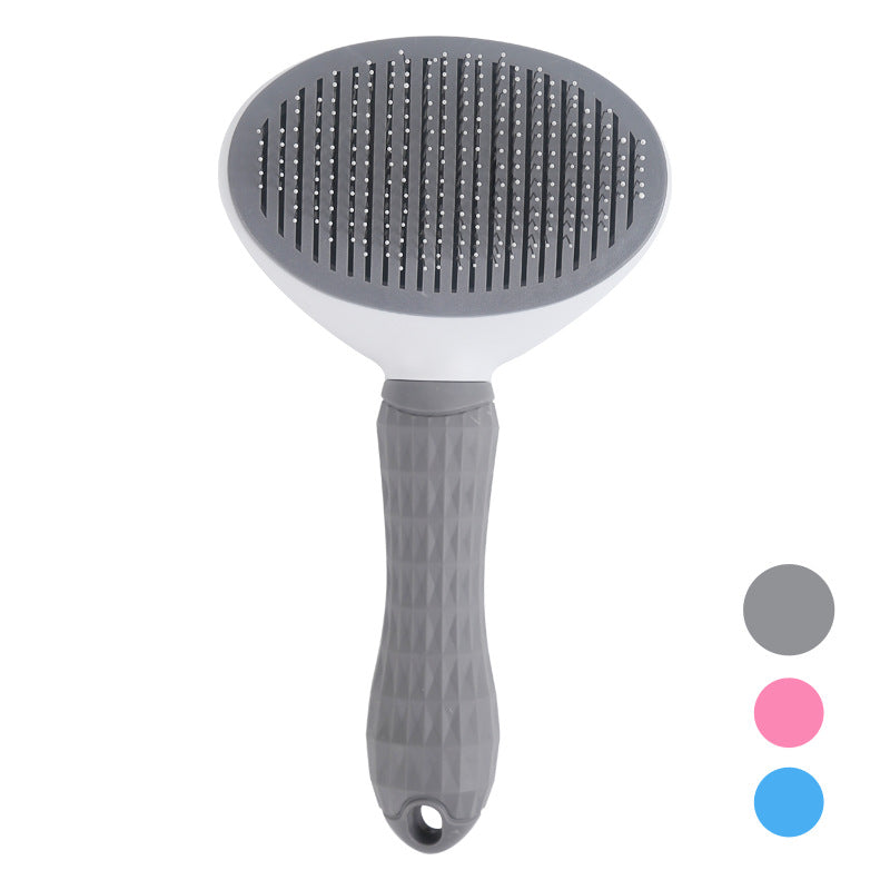 Easy-Clean Pet Fur Removal Brush Tec15