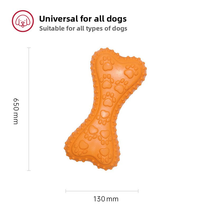 Tough Rubber Squeaky Toy for Dogs Tec15