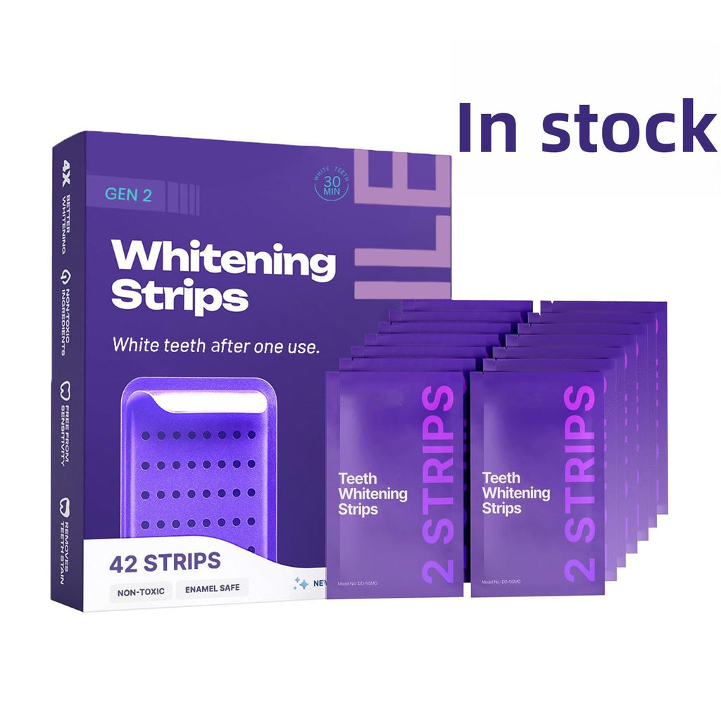 BrightSmile whitening strips 42 count