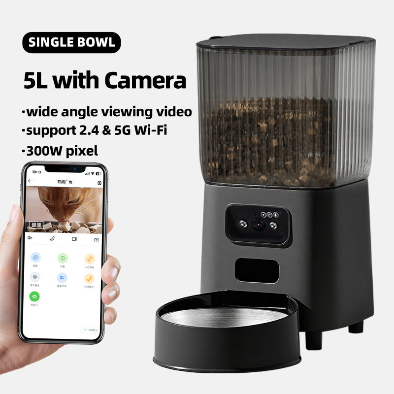PetWatch Automatic Feeding Station with camera Tec15