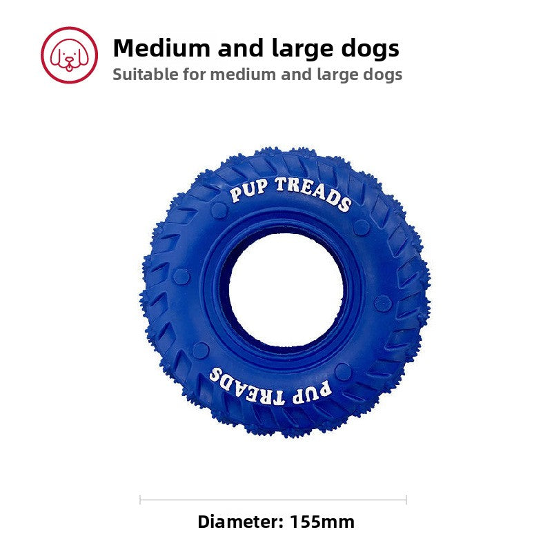 Tough Rubber Squeaky Toy for Dogs Tec15