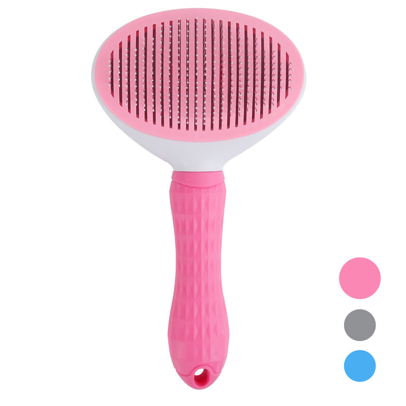 Easy-Clean Pet Fur Removal Brush Tec15