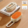 Antibacterial pet comb close-up view