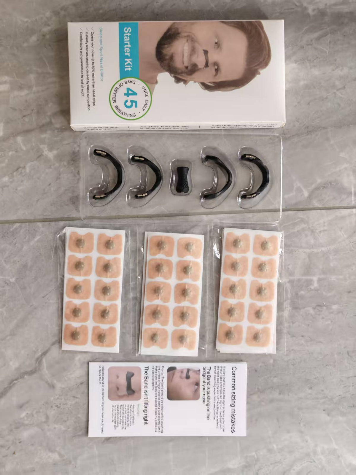 Discrete magnetic nasal dilator design