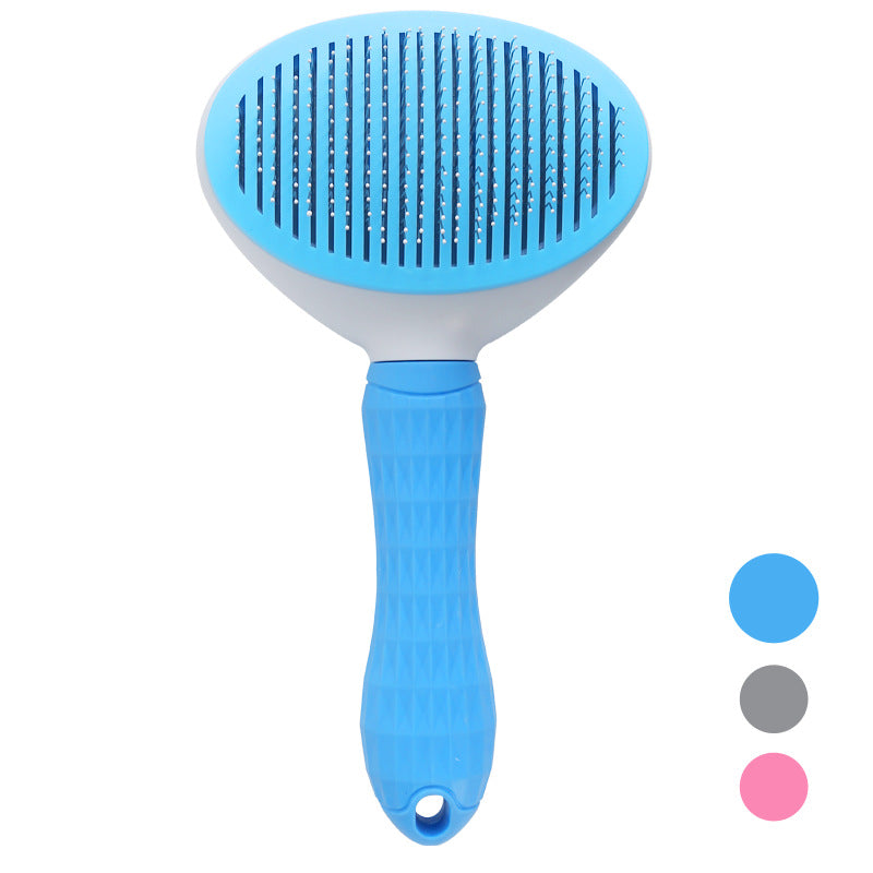 Easy-Clean Pet Fur Removal Brush Tec15