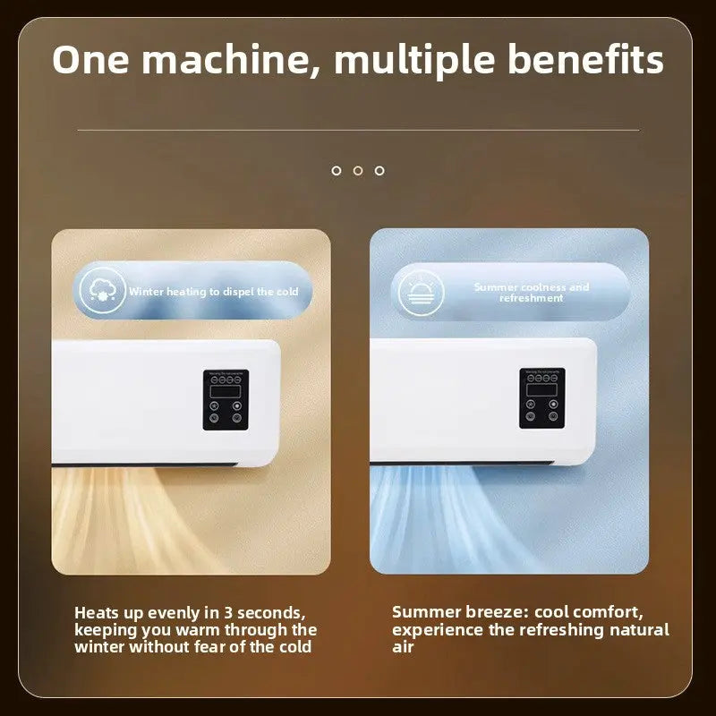 Smart wall heater with app control