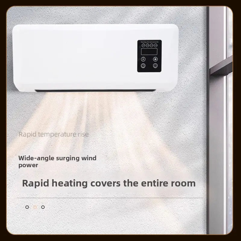 Wall-mounted cooler in modern interior