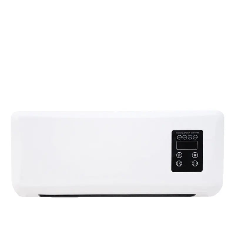 Slim wall heater installed in living room