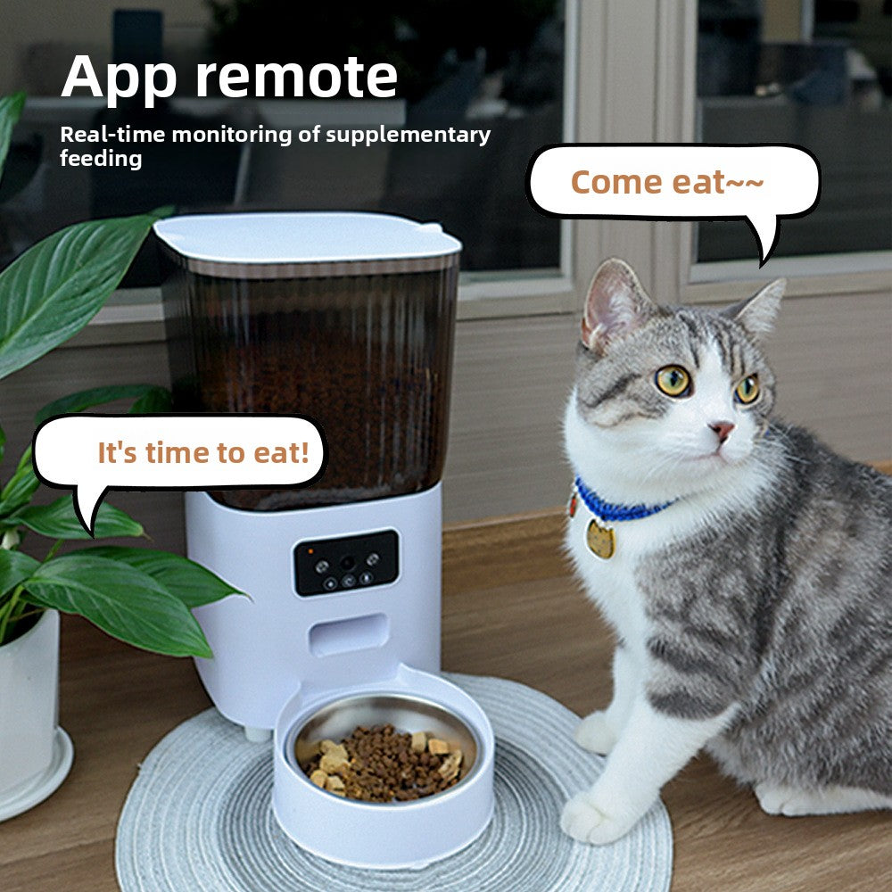 Smart pet camera with wide-angle lens